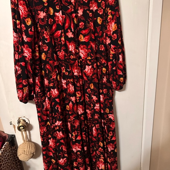NWT Tera Sky long sleeve Plus Size flowy Holiday dress. - Picture 5 of 8
